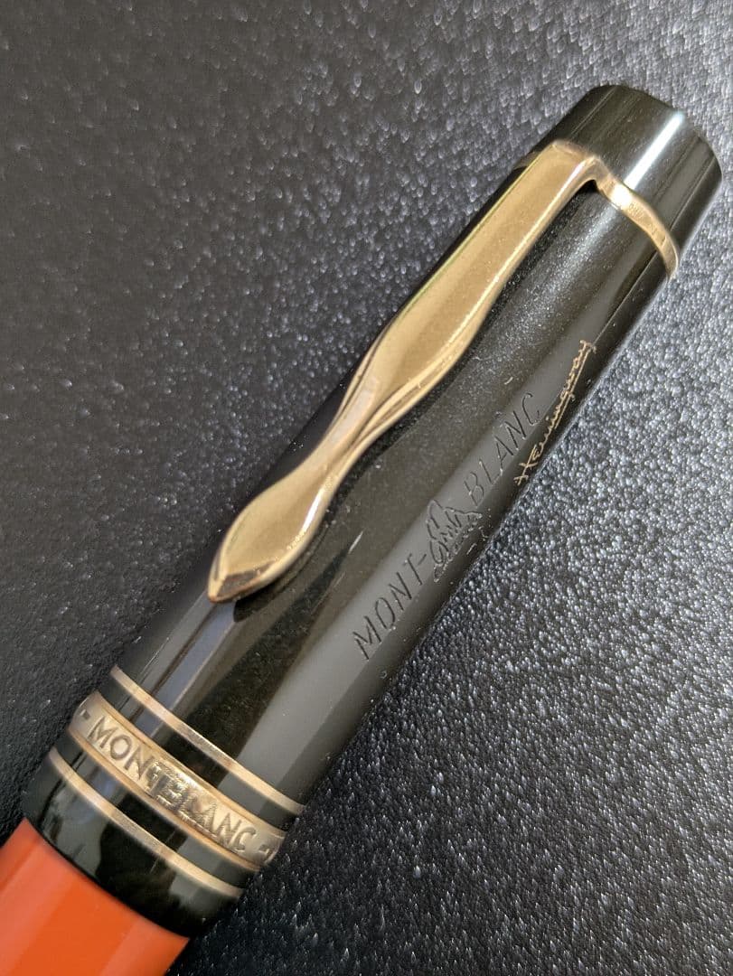 モンブランMONTBLANC　ヘミングウェイ ボールペン 作家シリーズ第一弾