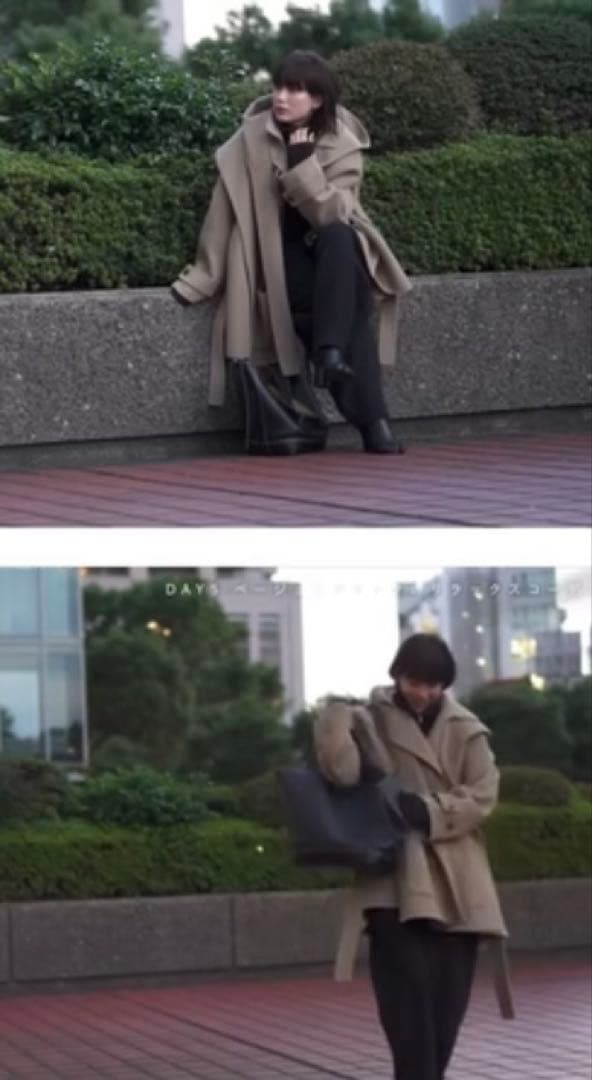 ETRÉ TOKYO フーディーリバーコート矢野未希子さんコラボ