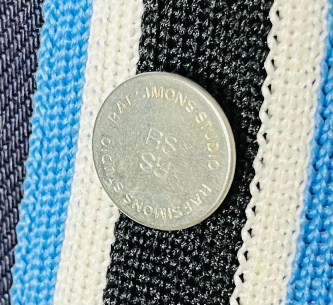 RAF SIMONS RSパッチ シャツ デニムジャケット　XS ネイビー