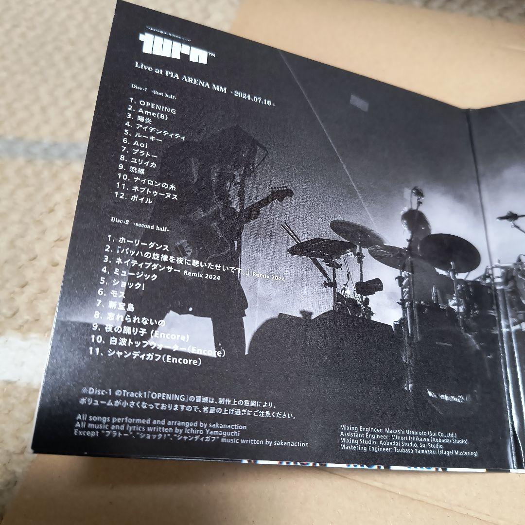 SAKANAQUARIUM 2024 \"turn\" ライブCD2枚組