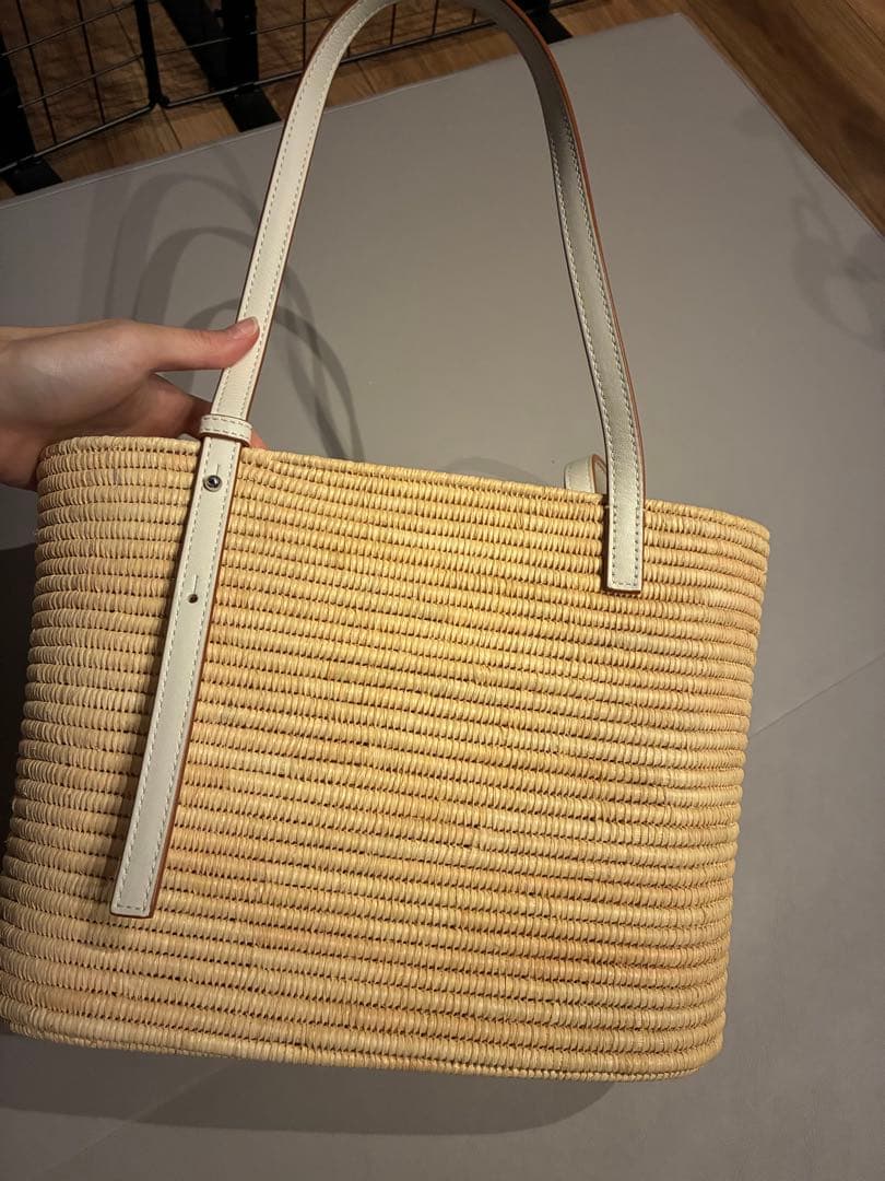 【美品】★値下げ最終★ロエベ スクエア バスケット スモール バッグ