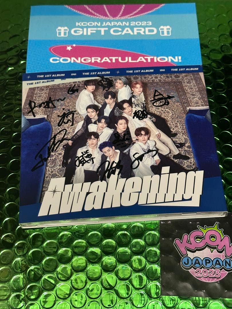 INI アルバム 直筆サイン入り CD