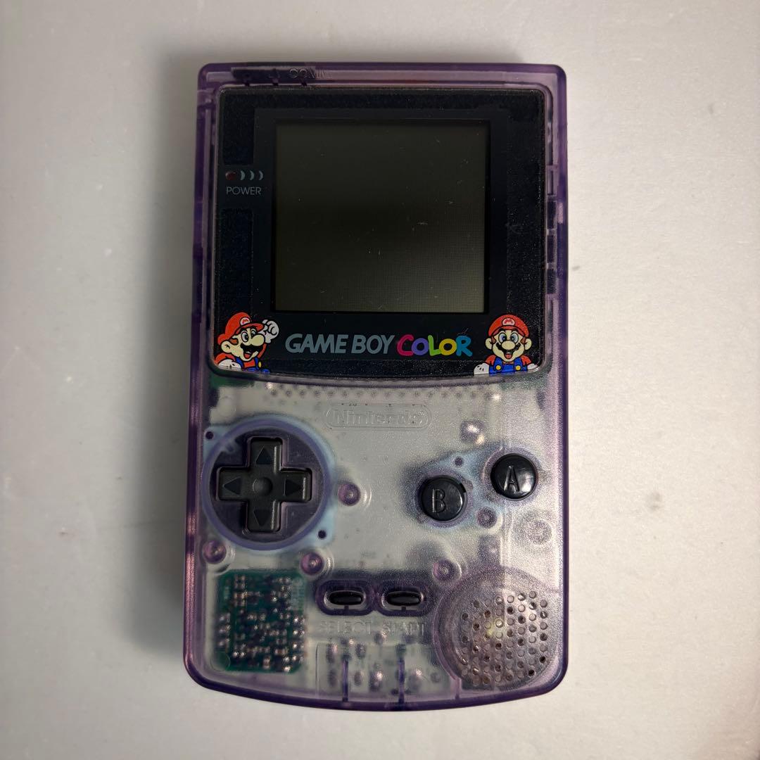 ゲームボーイカラー　ジャスコ限定デザイン　マリオ