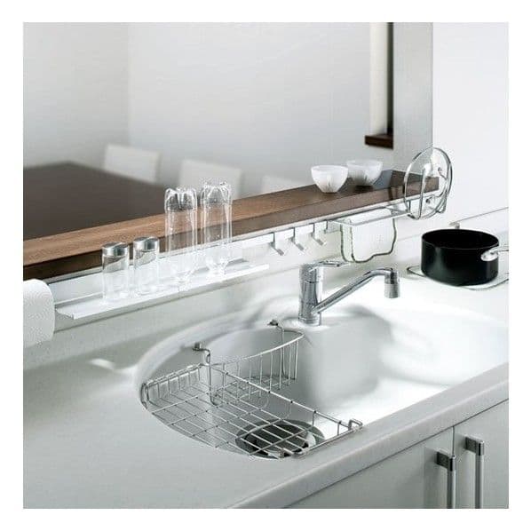 新品☆KAWAJUN キッチンレールシステム 一式セット 1650mm