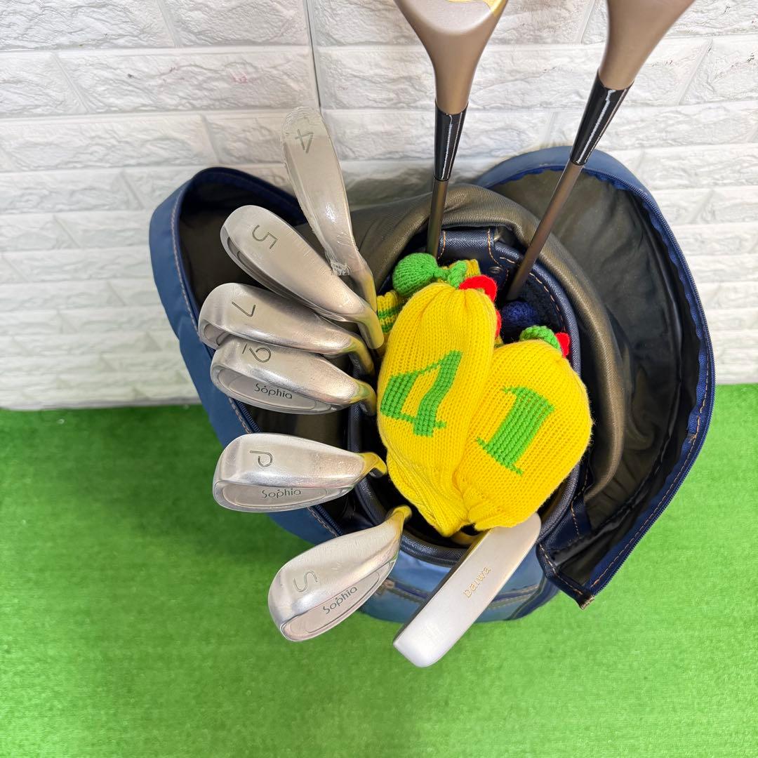 ゴルフセット　初心者応援　レディース　DAIWA 打感良好　ラウンドOK
