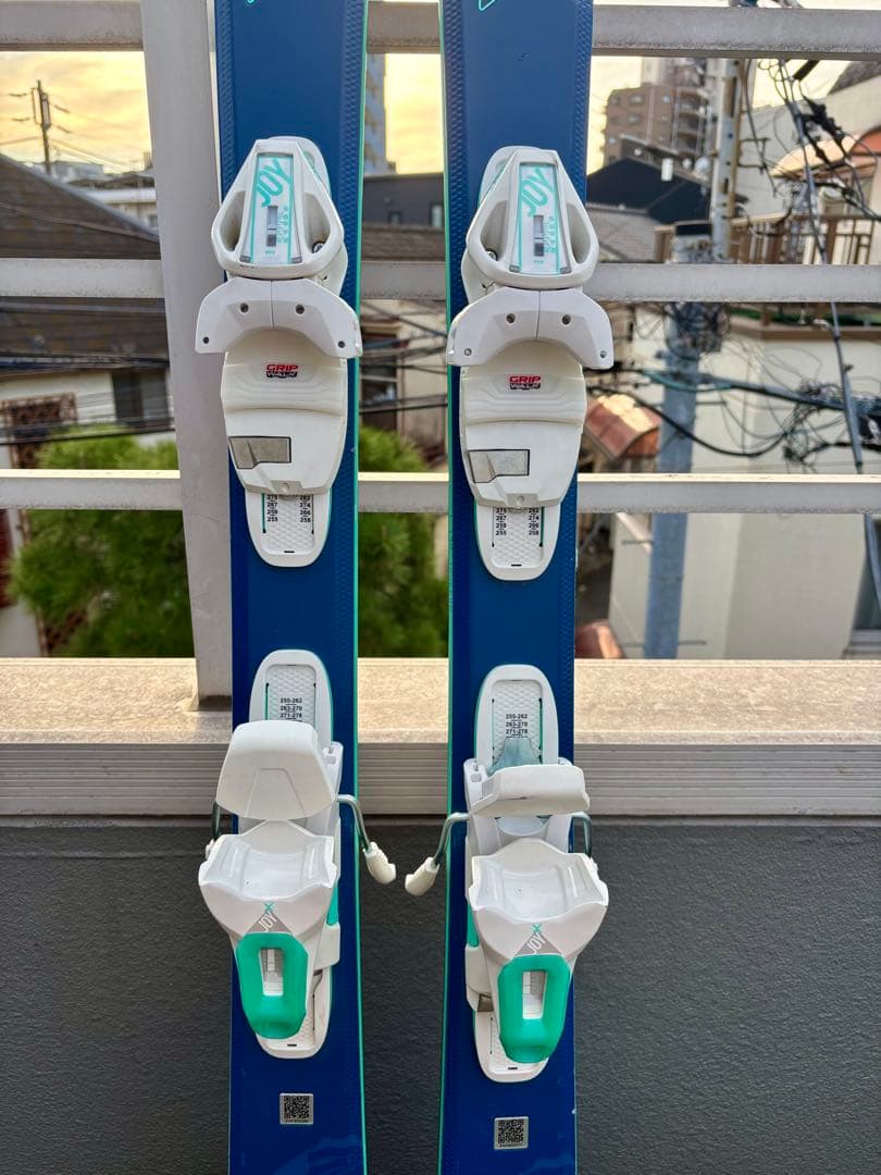 HEAD PURE JOY 148 スキー板　サロモン ストック105cm付き