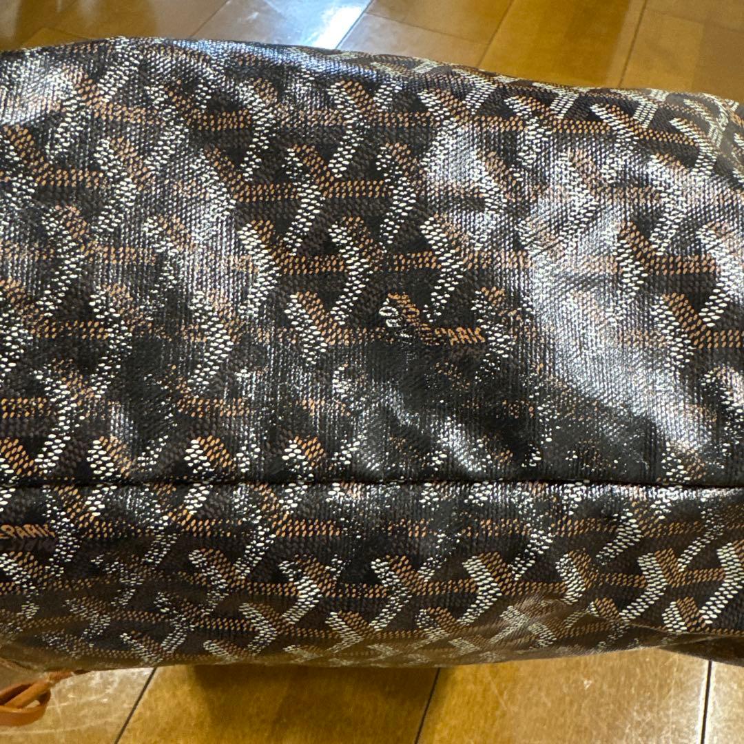 Goyard トートバッグ ブラック ブラウン