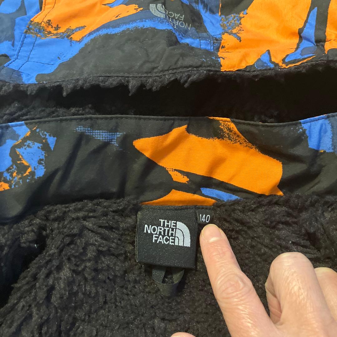 美品♡ザ・ノースフェイス　キッズ　ノベルティ　コンパクト　ノマド　ジャケット