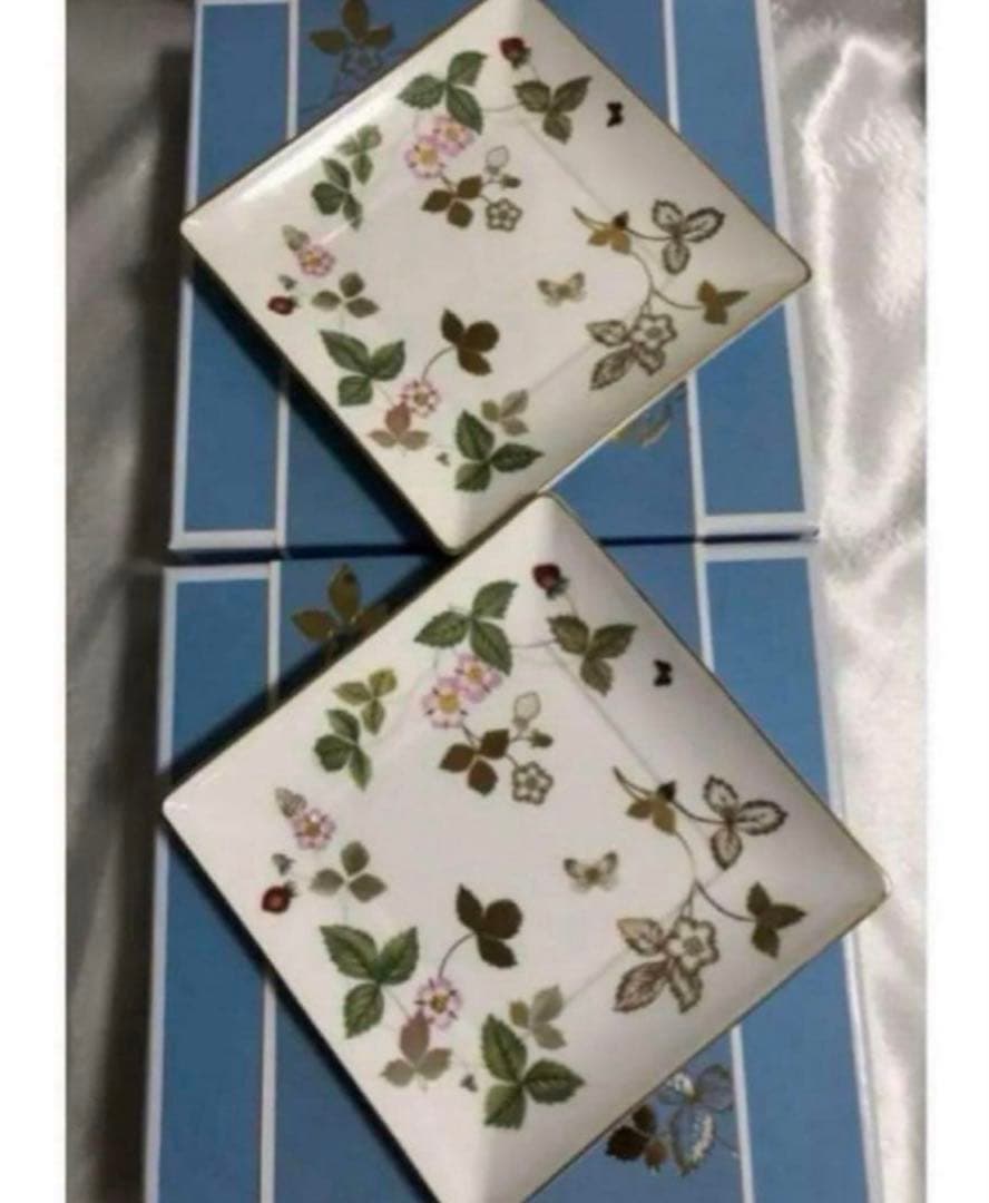 希少！！ ウェッジウッド スクエアトレイ2枚セット