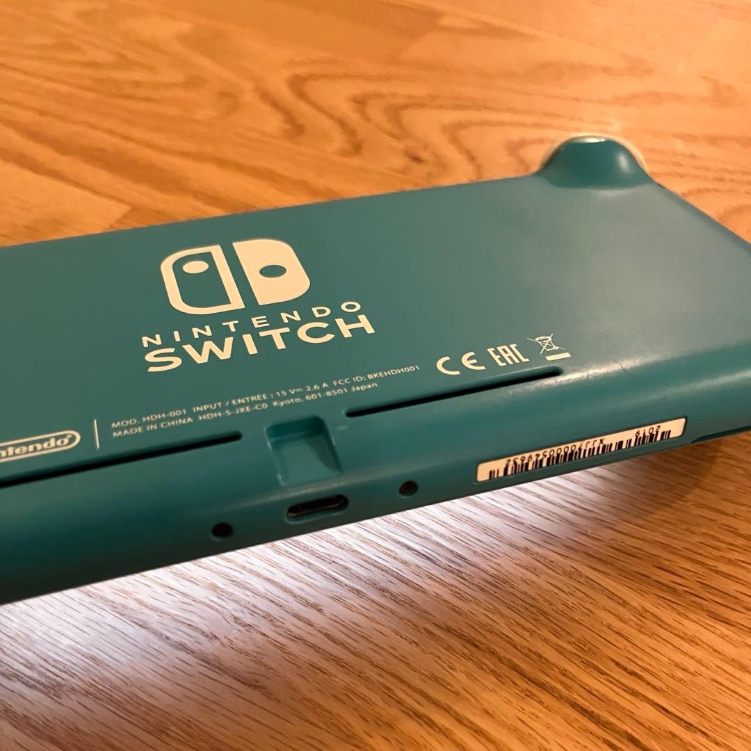 動作確認済！Nintendo Switch ライト 本体 ターコイズ