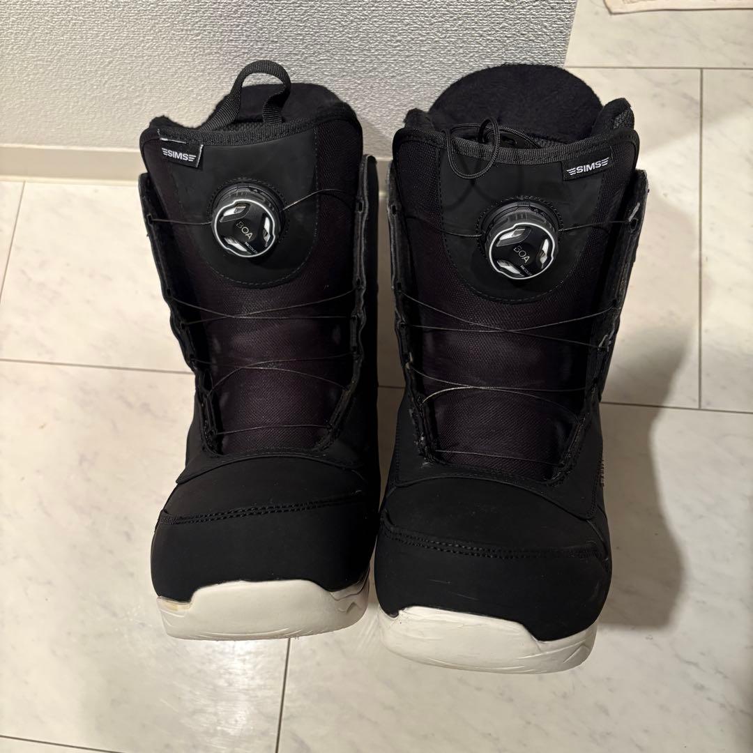 SIMS operation 黒 26cm スノボブーツ