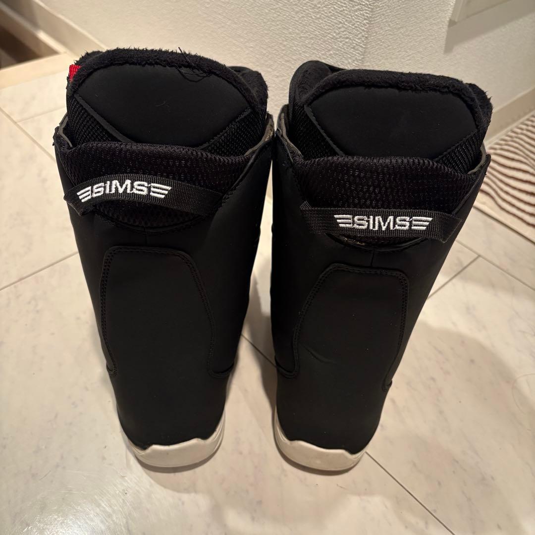 SIMS operation 黒 26cm スノボブーツ