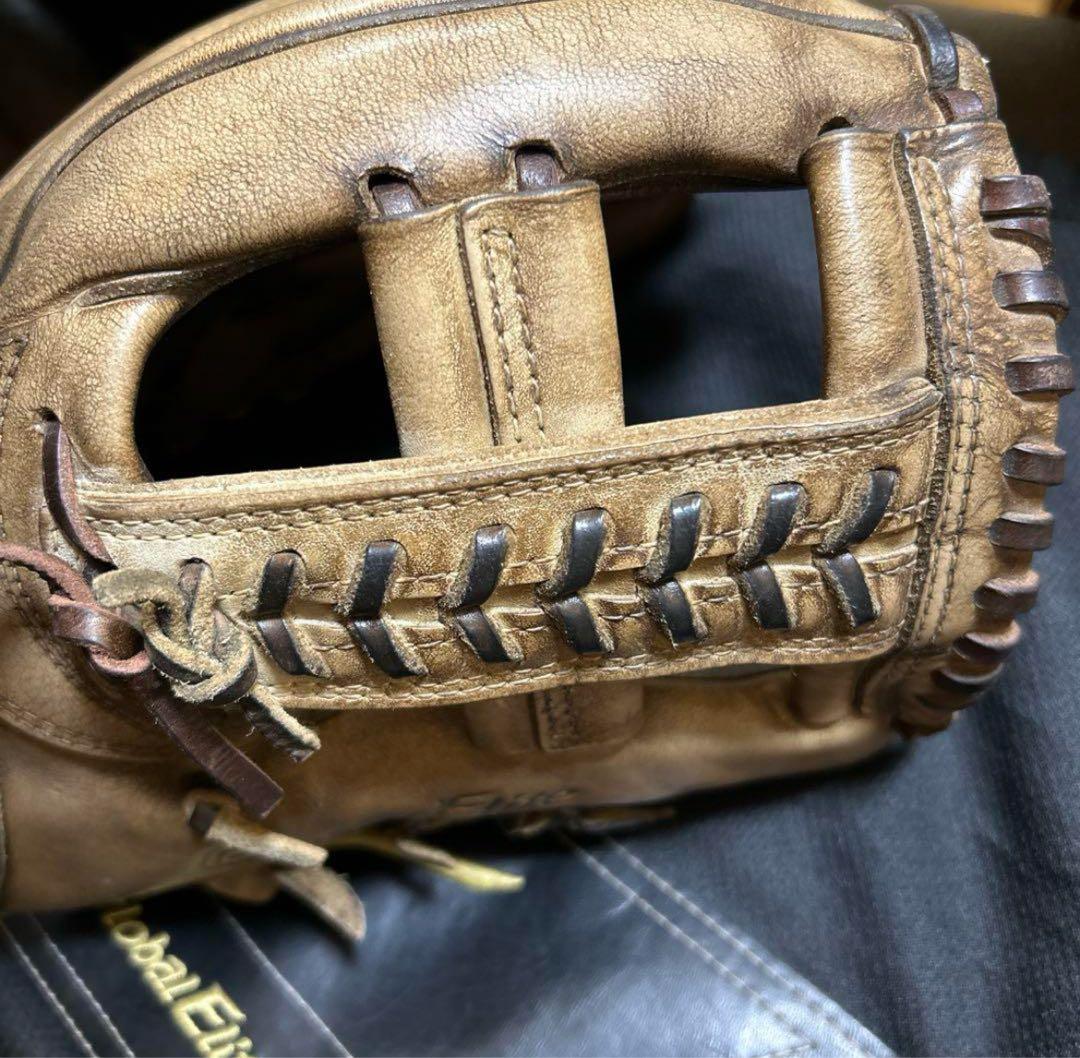 硬式用⭐︎ミズノ⭐︎ブロンド⭐︎グローバルエリート　内野手⭐︎右投