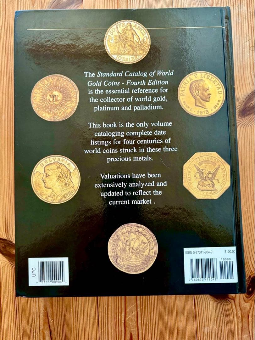 専門書　Standard Catalog of World Gold Coins
