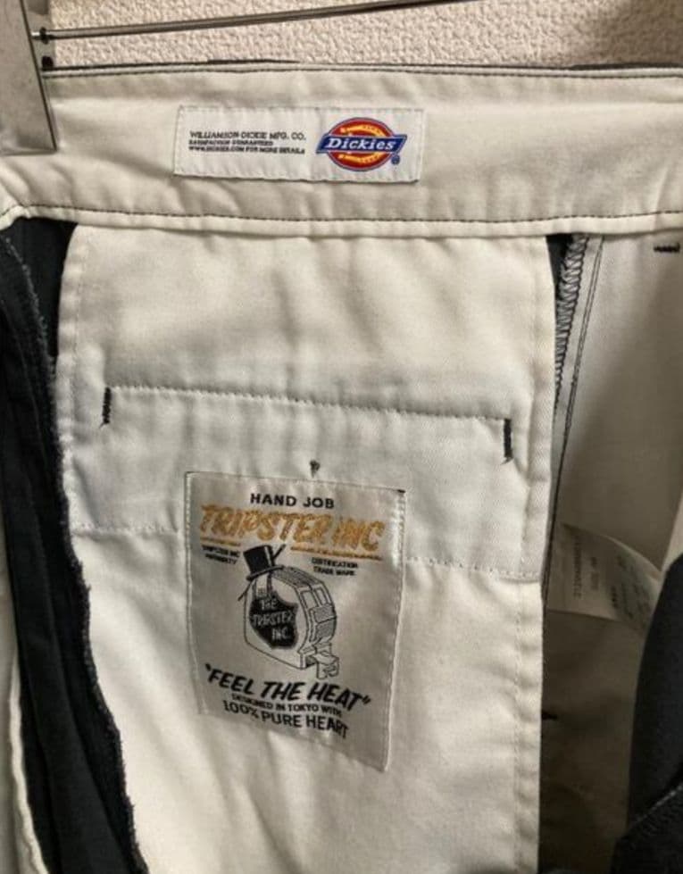 h*0様 TRIPSTER× Dickies×BEAMS 別注セットアップ グレ