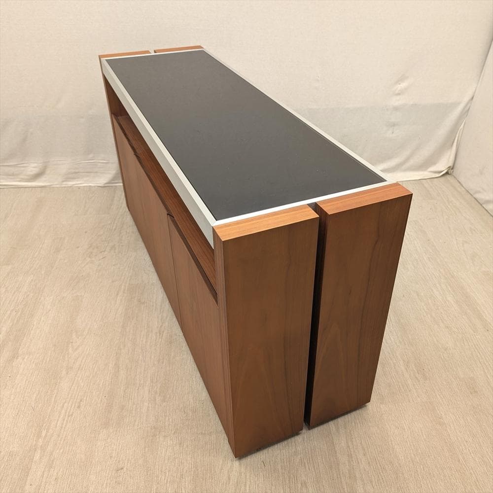 アルモニア　アイカ　ウォールナット　サイドボード　飾り棚　キャビネット　リビング