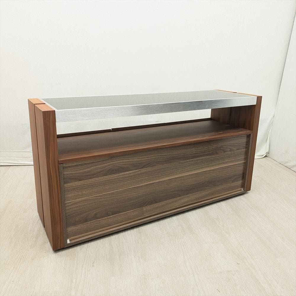 アルモニア　アイカ　ウォールナット　サイドボード　飾り棚　キャビネット　リビング