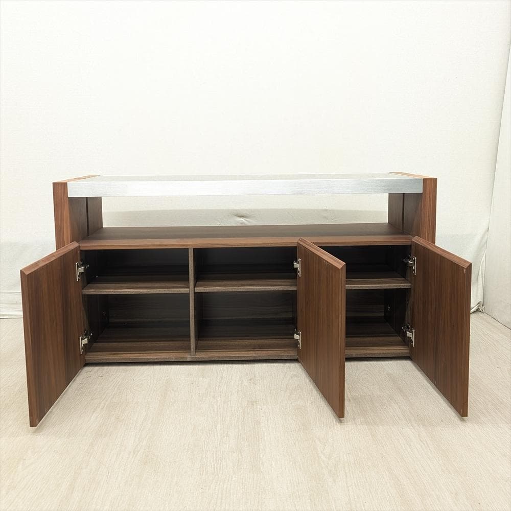 アルモニア　アイカ　ウォールナット　サイドボード　飾り棚　キャビネット　リビング