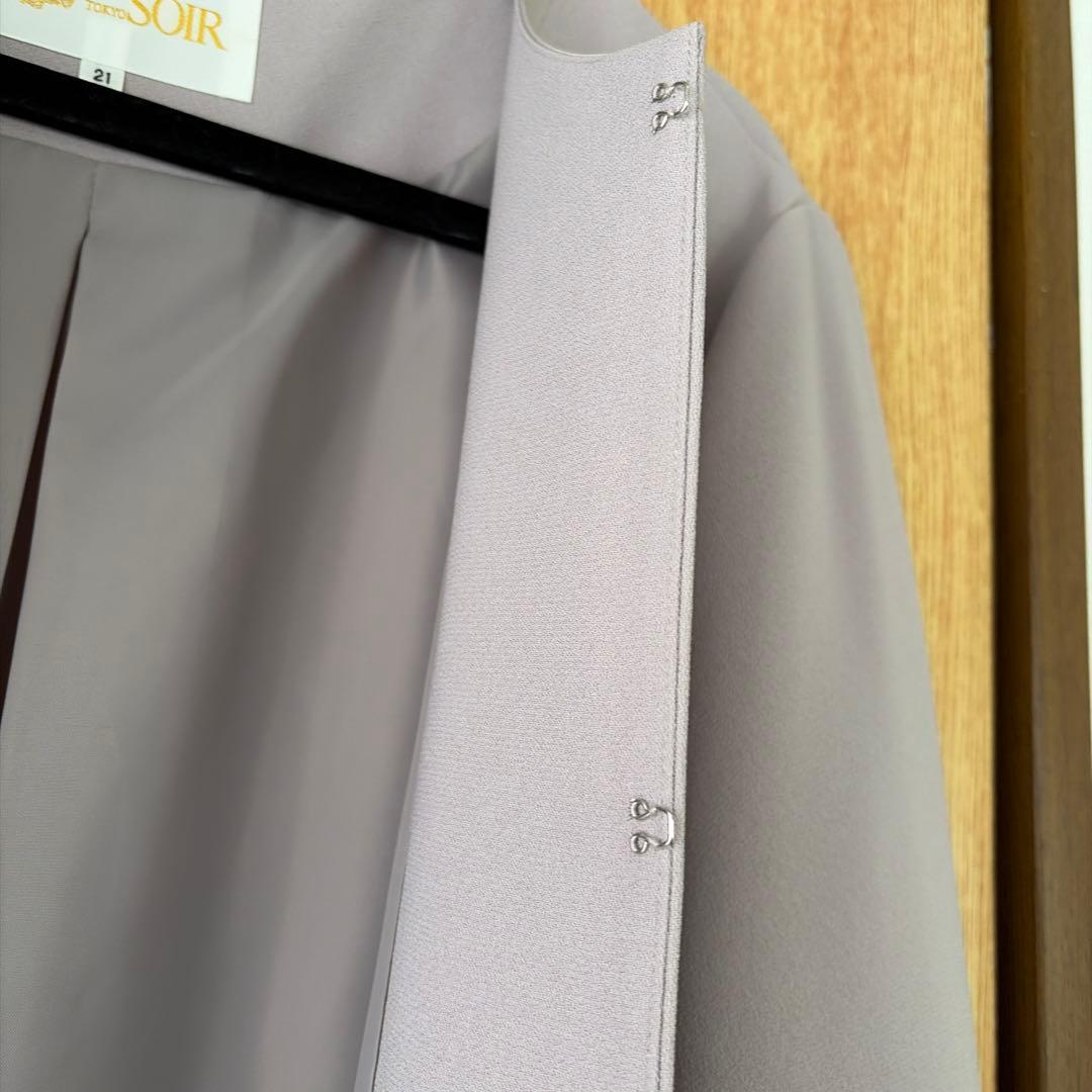 新品　東京ソワール　ロングジャケット　コート　21号　卒業式　入学式