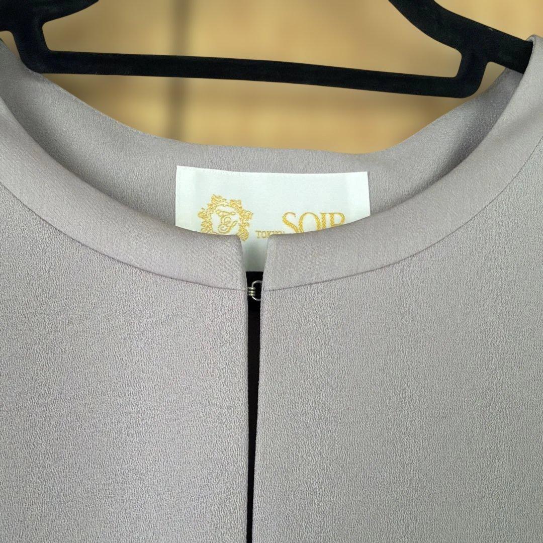 新品　東京ソワール　ロングジャケット　コート　21号　卒業式　入学式