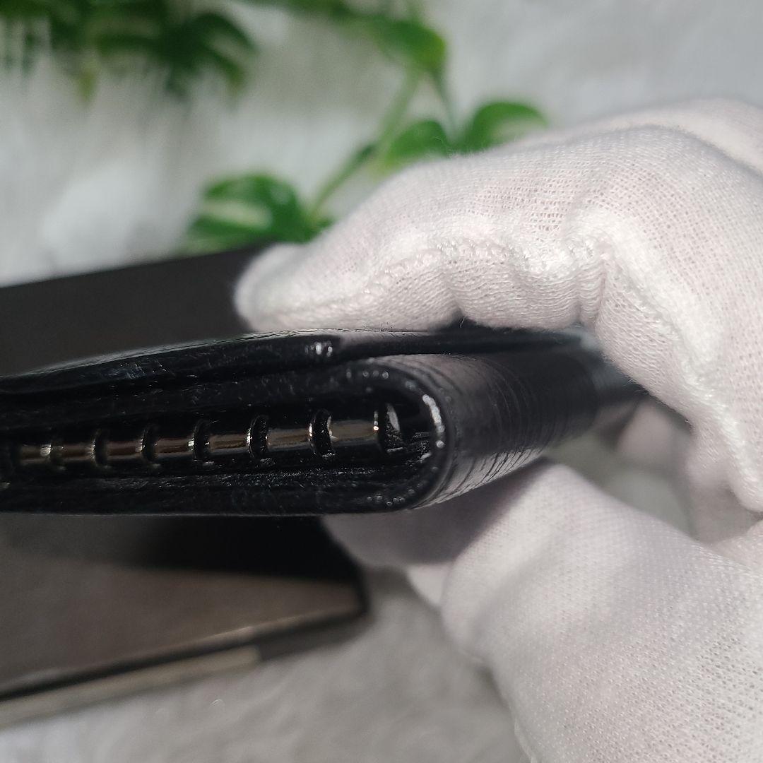 極美品☆GUCCI グッチ ブラック レザー キーケース 6連 Gロゴ 箱付き