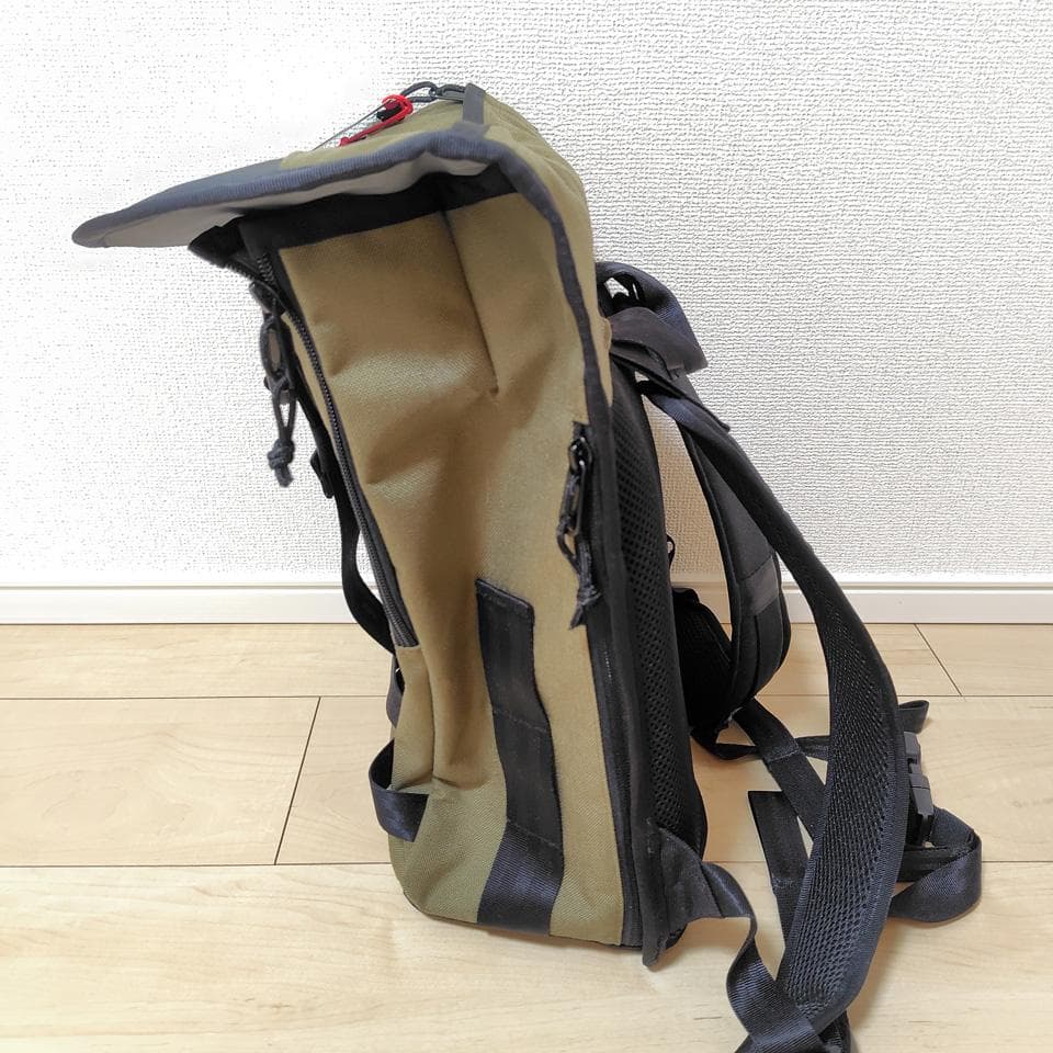 【ブロンプトン】バーサタイルバックパック 2.0（カーキ）＋バッグフレーム