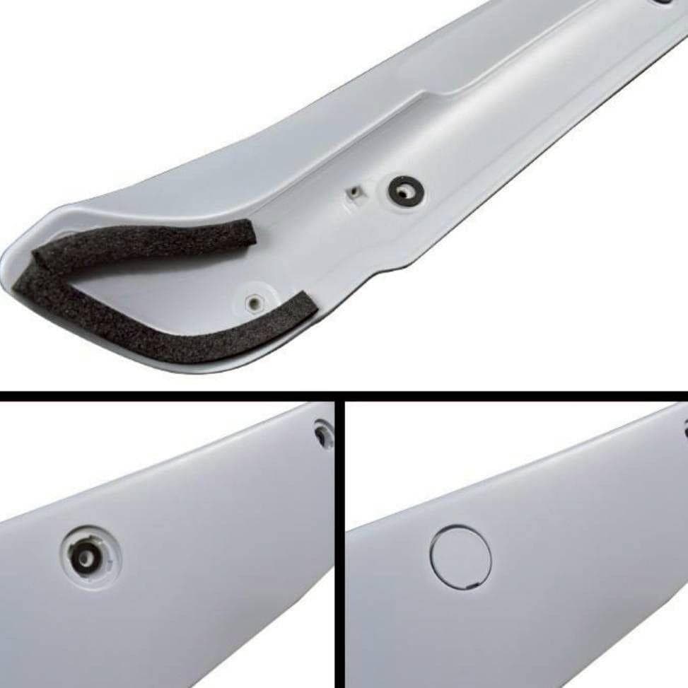 200系ハイエース 1-8型 標準用 リア ルーフ スポイラー 未塗装　ウイング