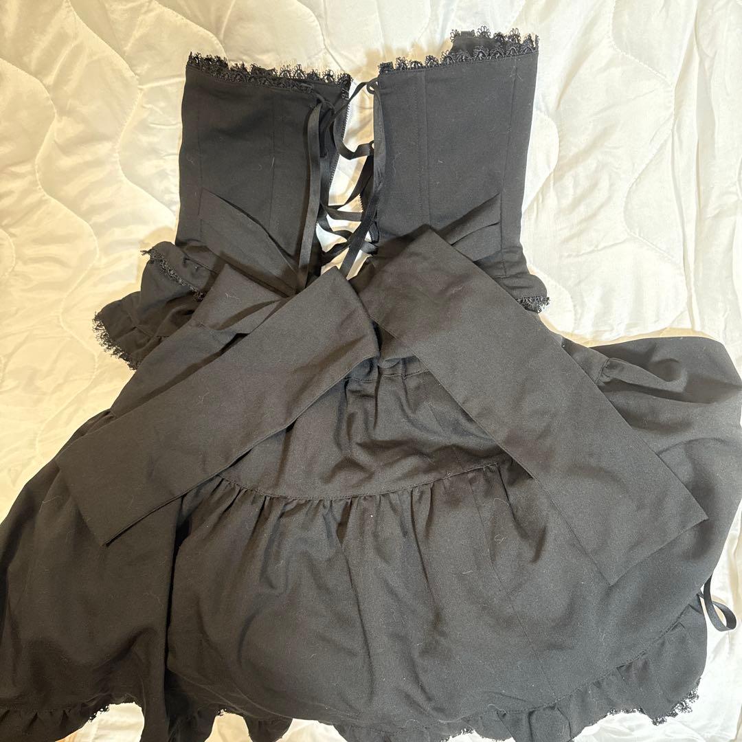 BLACK PEACE NOW コルセット スカート