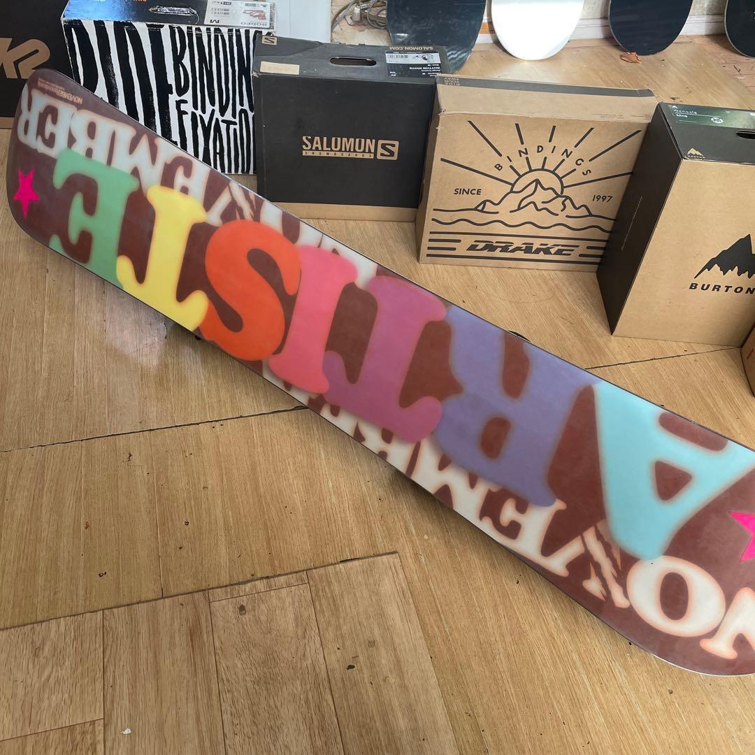 NOVEMBER　良質国産　スノーボードセットOGASAKA製　バインディング付
