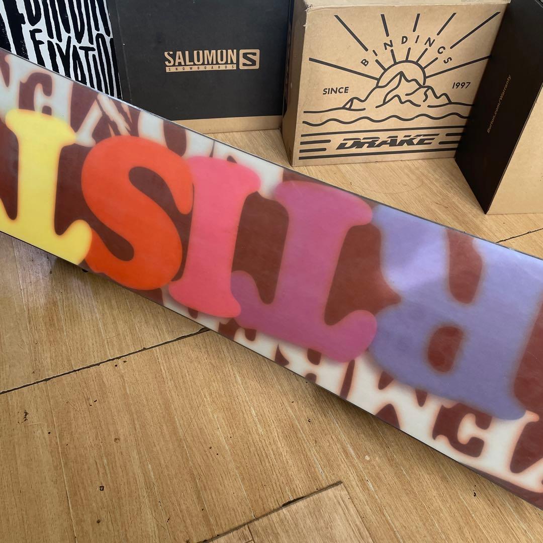 NOVEMBER　良質国産　スノーボードセットOGASAKA製　バインディング付