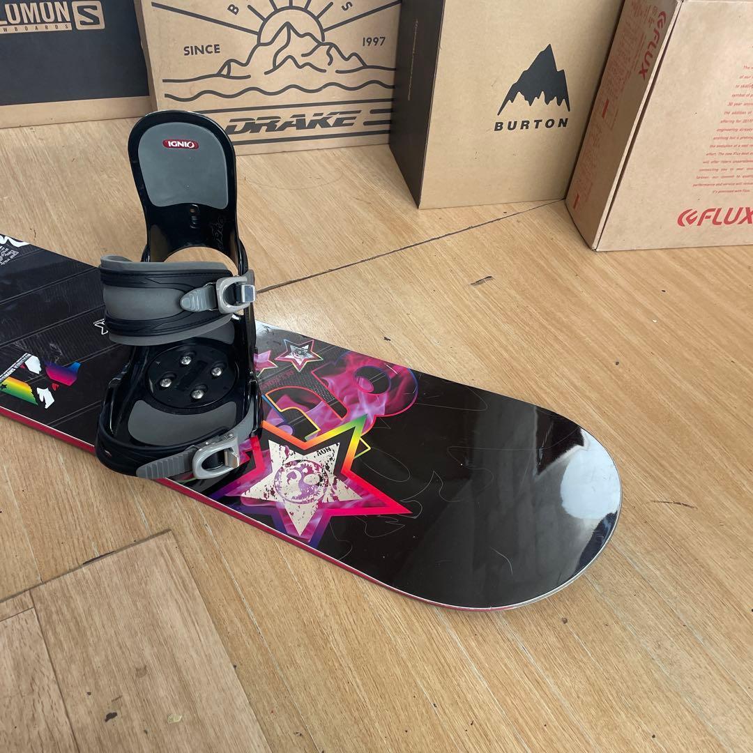 NOVEMBER　良質国産　スノーボードセットOGASAKA製　バインディング付