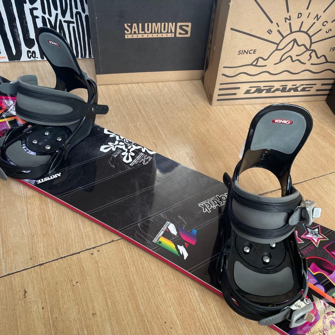 NOVEMBER　良質国産　スノーボードセットOGASAKA製　バインディング付