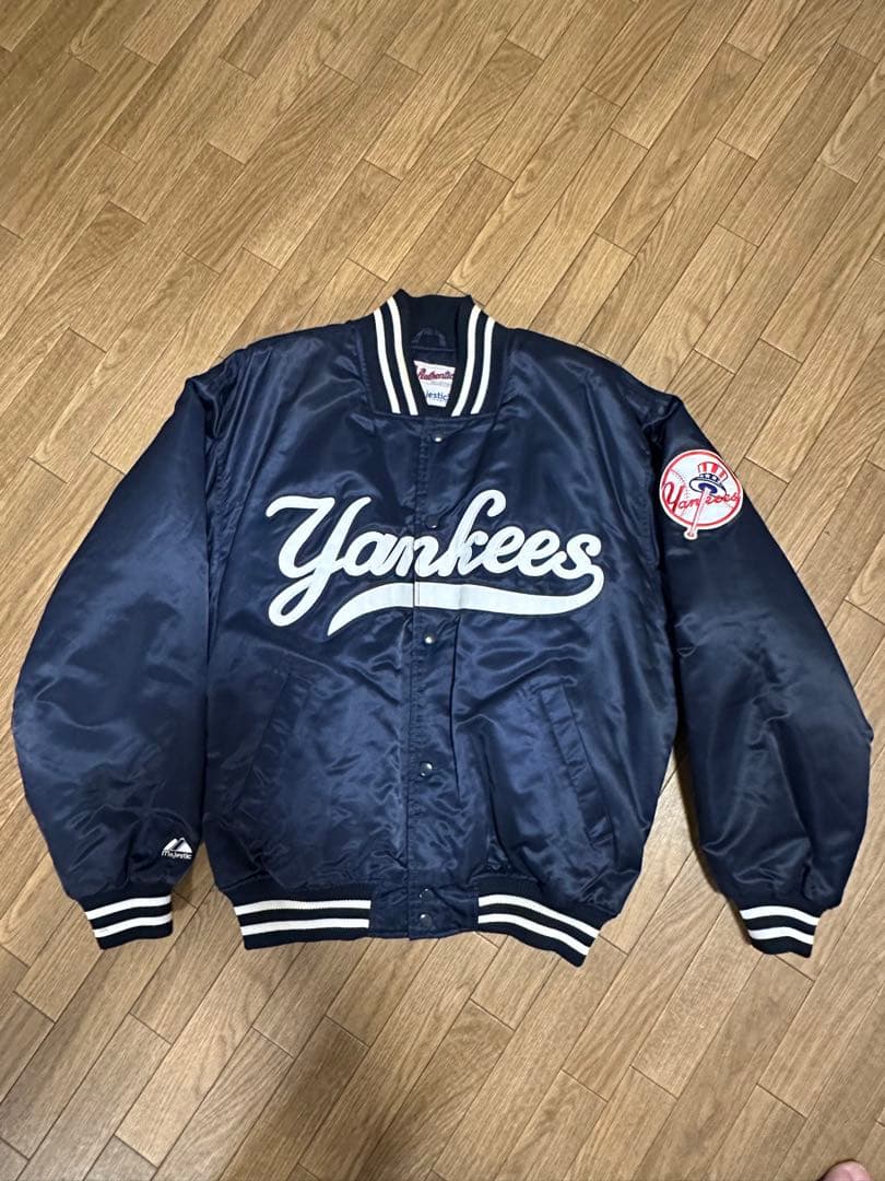 希少USA製90s New York Yankees スタジャン