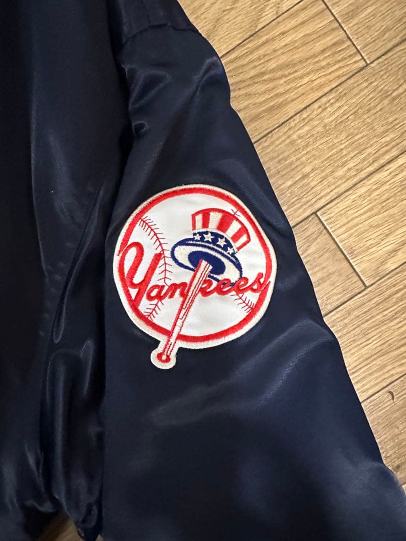 希少USA製90s New York Yankees スタジャン