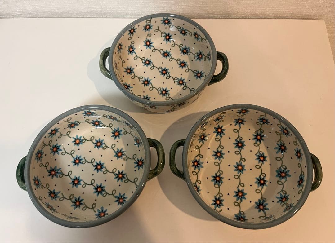 ポーランド食器 WIZA社 グラタン皿3個セット