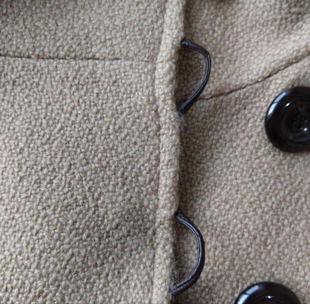 UNTITLED ポンチョ ショートコート スタンドカラー