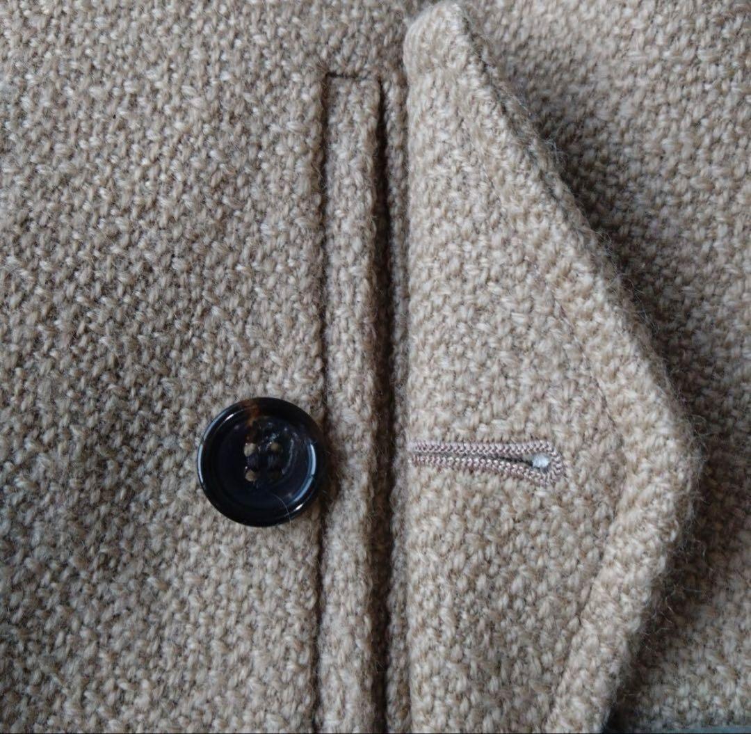 UNTITLED ポンチョ ショートコート スタンドカラー