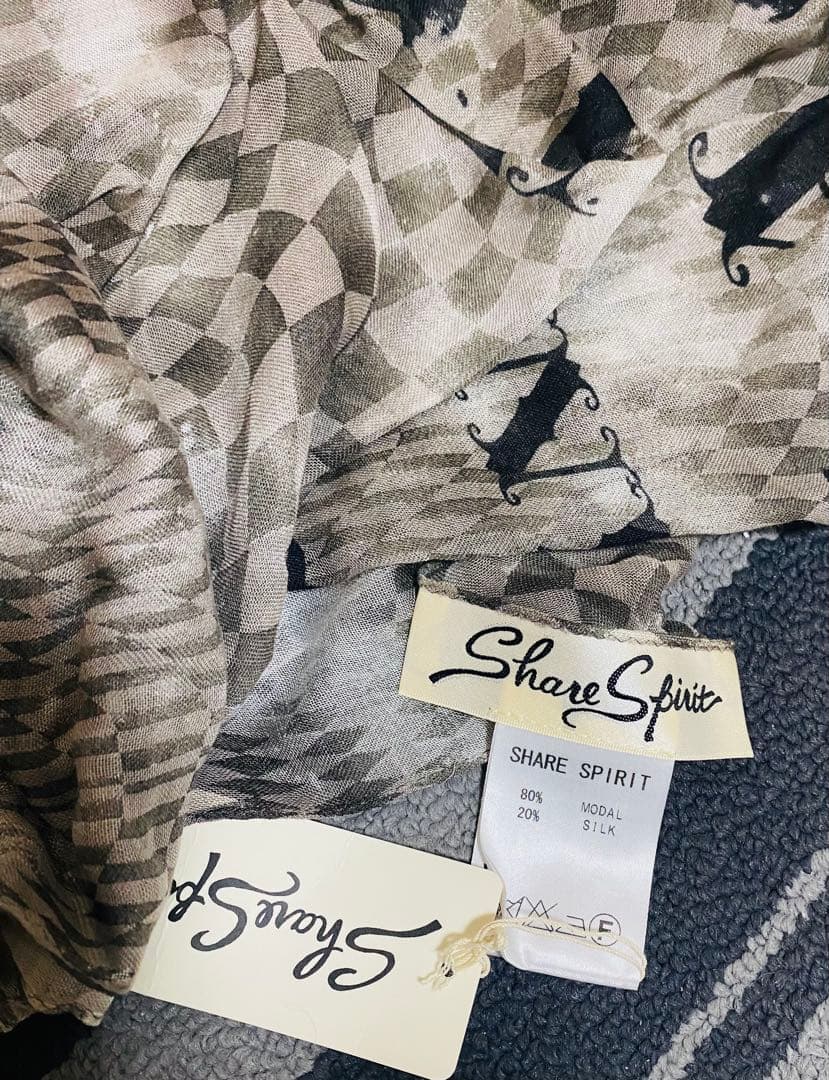 新品 hyde着 シェアースピリット ストール マフラー スヌード lgb if