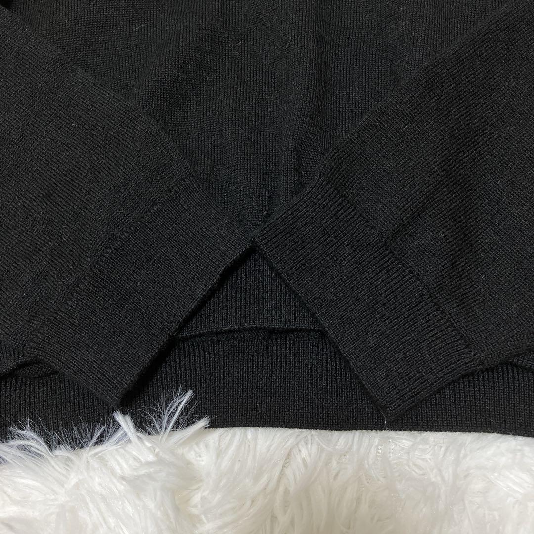 美品✨gypsohila ジプソフィア ニットポロ 2024AW ブラック