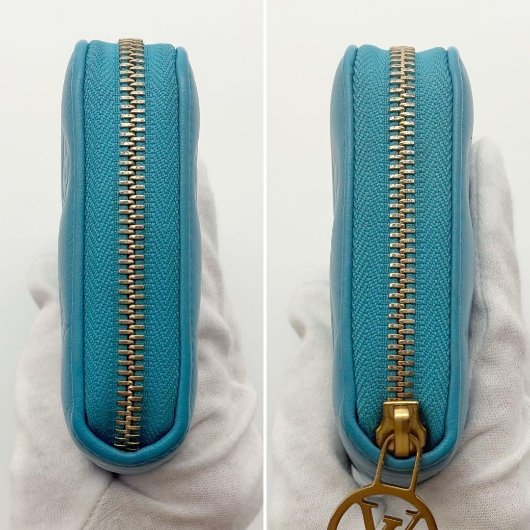 ✨超極美品 22年限定色✨ルイヴィトン クッサン ラムレザー ジッピーウォレット