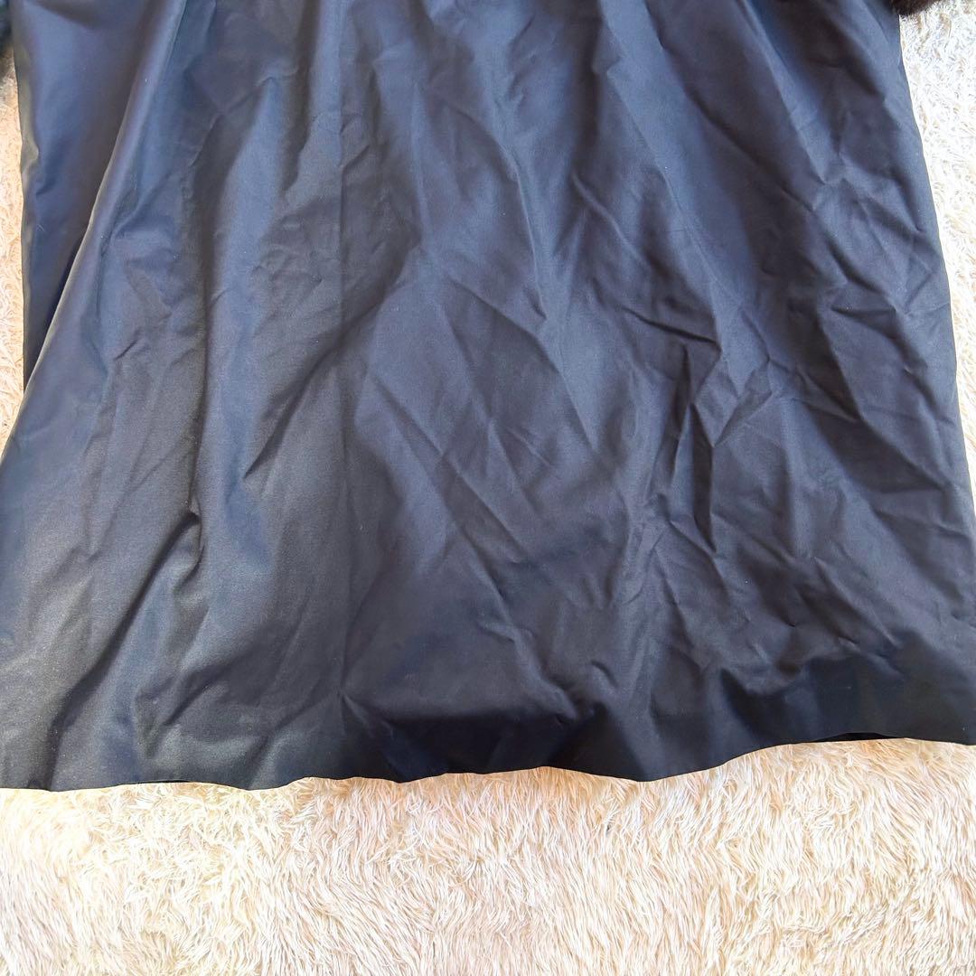 【極美品✨️希少カラー】カネボウシルク 高級 ミンク ラム コート毛皮 XL