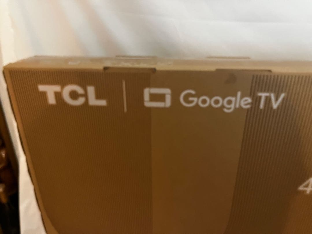 TCL 50インチ 4Kスマート液晶テレビ　50P745 新品未使用