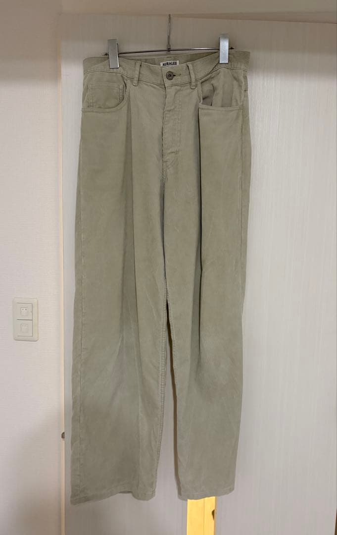 パンツ PIGMENT DYE FINX CORDUROY WIDE 5P PANTS