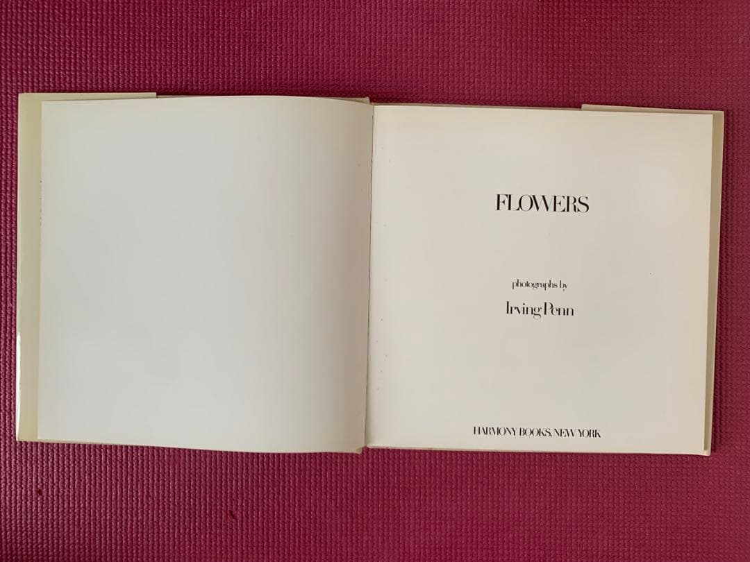 洋書 FLOWERS by Irving Penn
