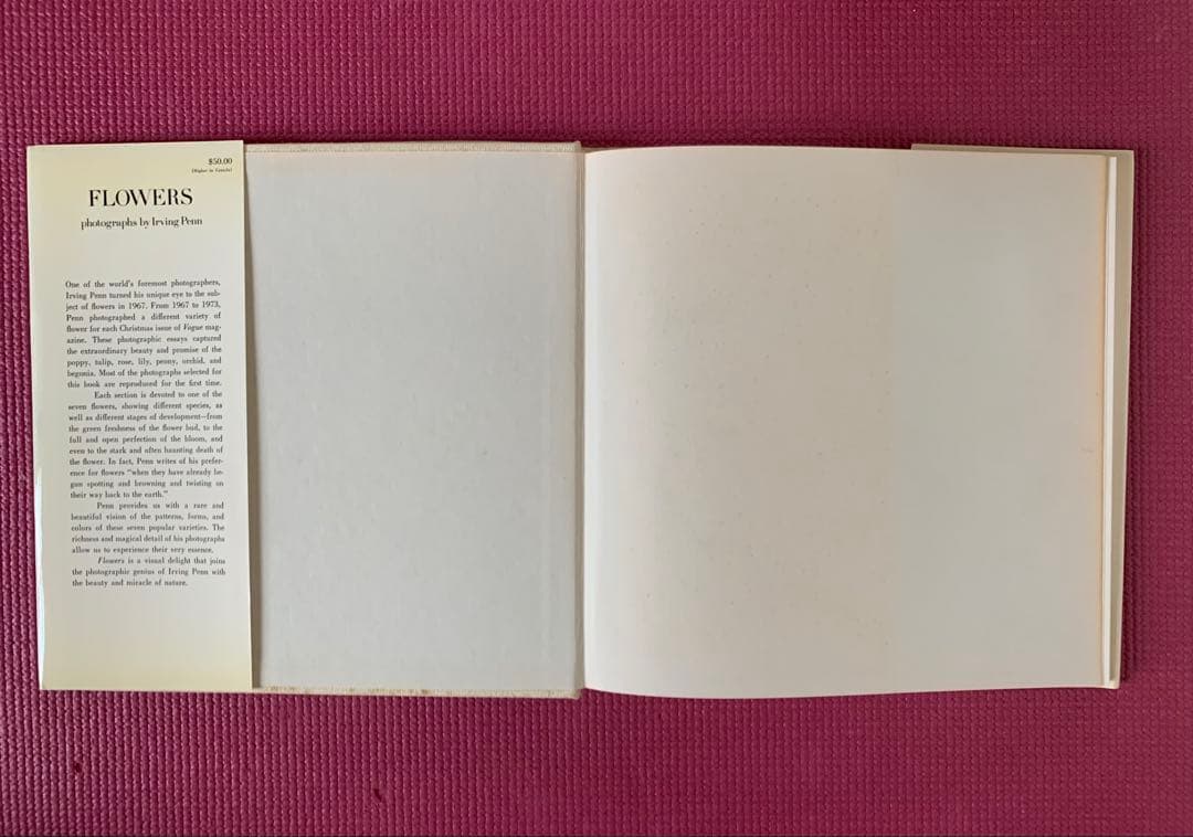 洋書 FLOWERS by Irving Penn