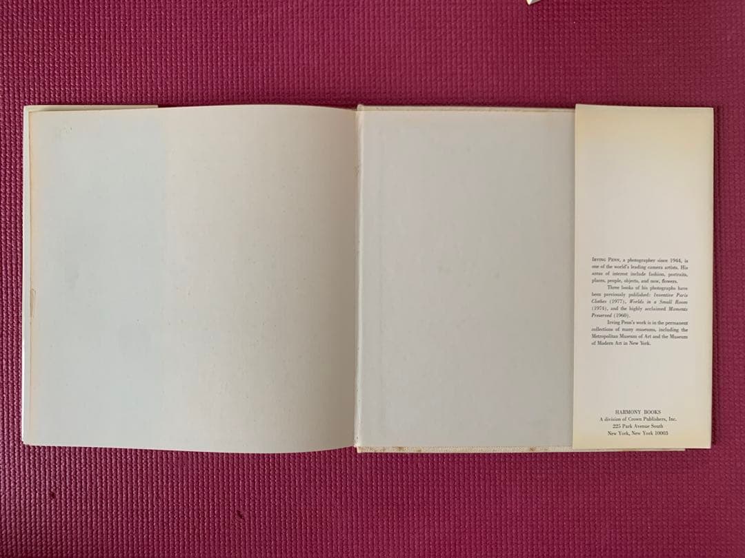 洋書 FLOWERS by Irving Penn