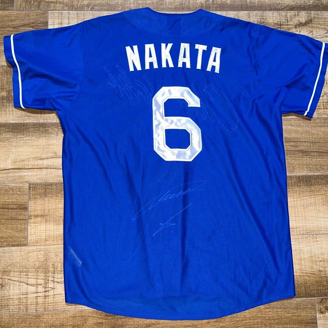 レプリカユニフォーム 中田翔 選手 直筆サイン入り Oサイズ 中日ドラゴンズ