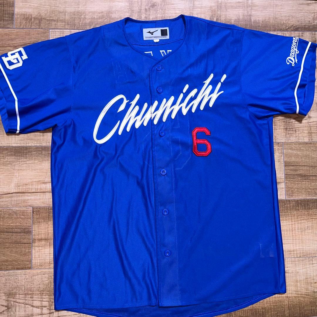 レプリカユニフォーム 中田翔 選手 直筆サイン入り Oサイズ 中日ドラゴンズ