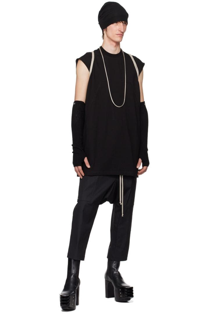 【RICK OWENS DRKSHDW】25SS TARP T BK Ssize