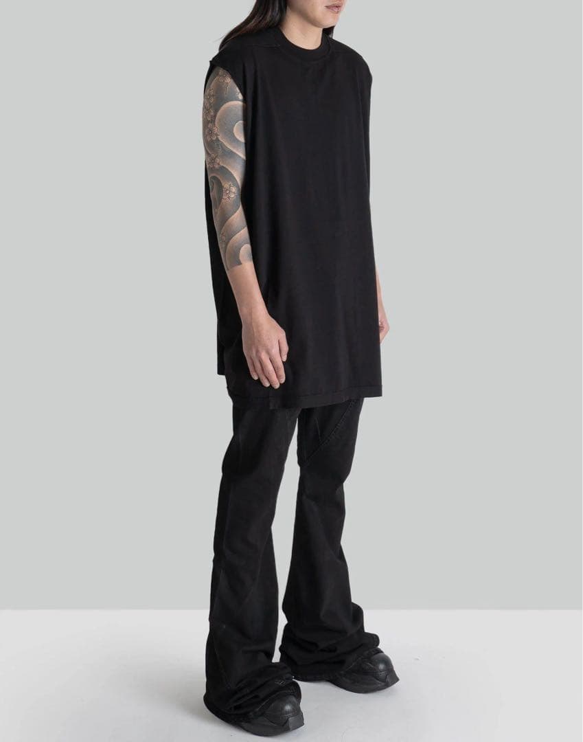 【RICK OWENS DRKSHDW】25SS TARP T BK Ssize